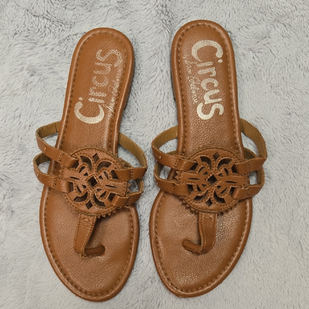 Circus by Sam Edelman Brown Sandals Sz 7.5